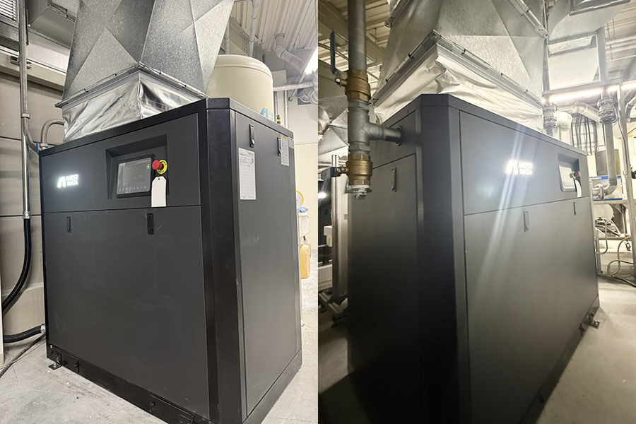 アネスト岩田製LRS-220BとLRS-370Bでオートクレーブへの加圧等を行う