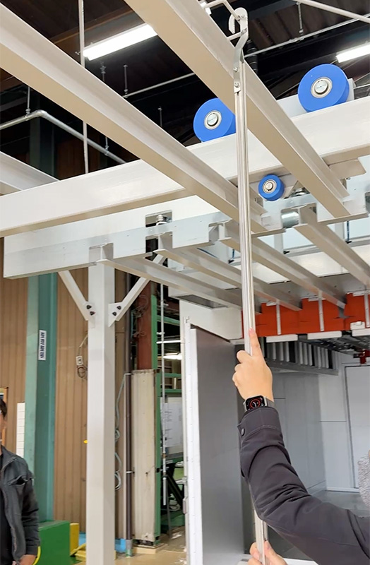 ワーク搬送の様子