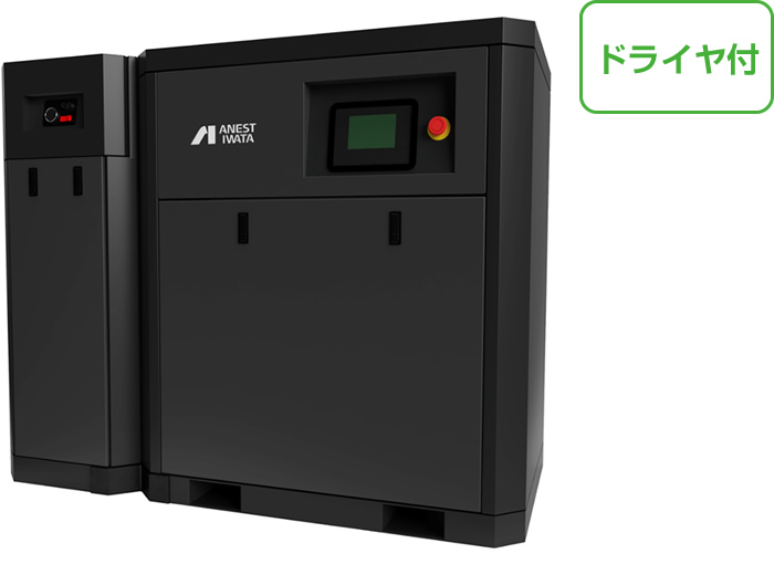 給油式スクリューコンプレッサー LRS-Bシリーズ 22kW、37kW