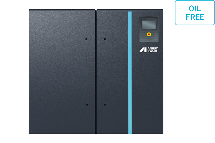 アネスト岩田製　オイルフリークローエアコンプレッサー　FRL-Bシリーズ　22kW、37kW